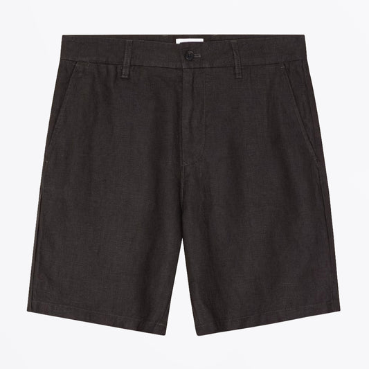 Aden Shorts Linen - Dusky Port