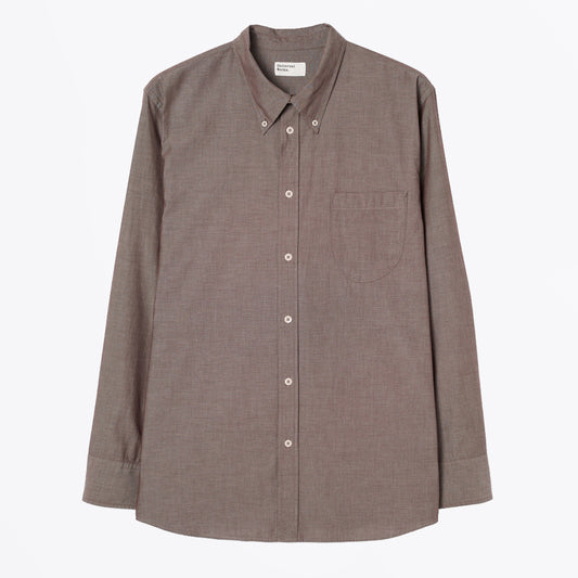 Prince Chambray Daybrook Shirt - Brown