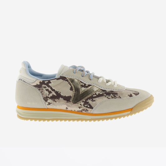 Saturno Snake & Suede - Beige