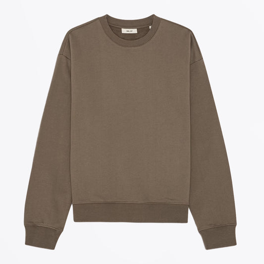 David Heavy Organic Cotton Crew Neck Sweatshirt - Mable Husk