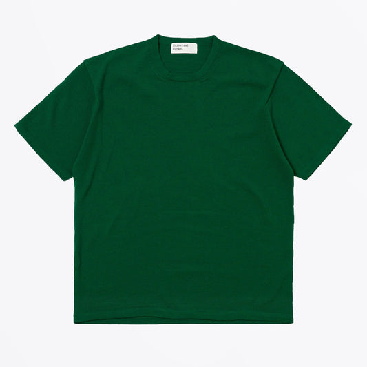 Merino Fine Knit Knit Tee - Green