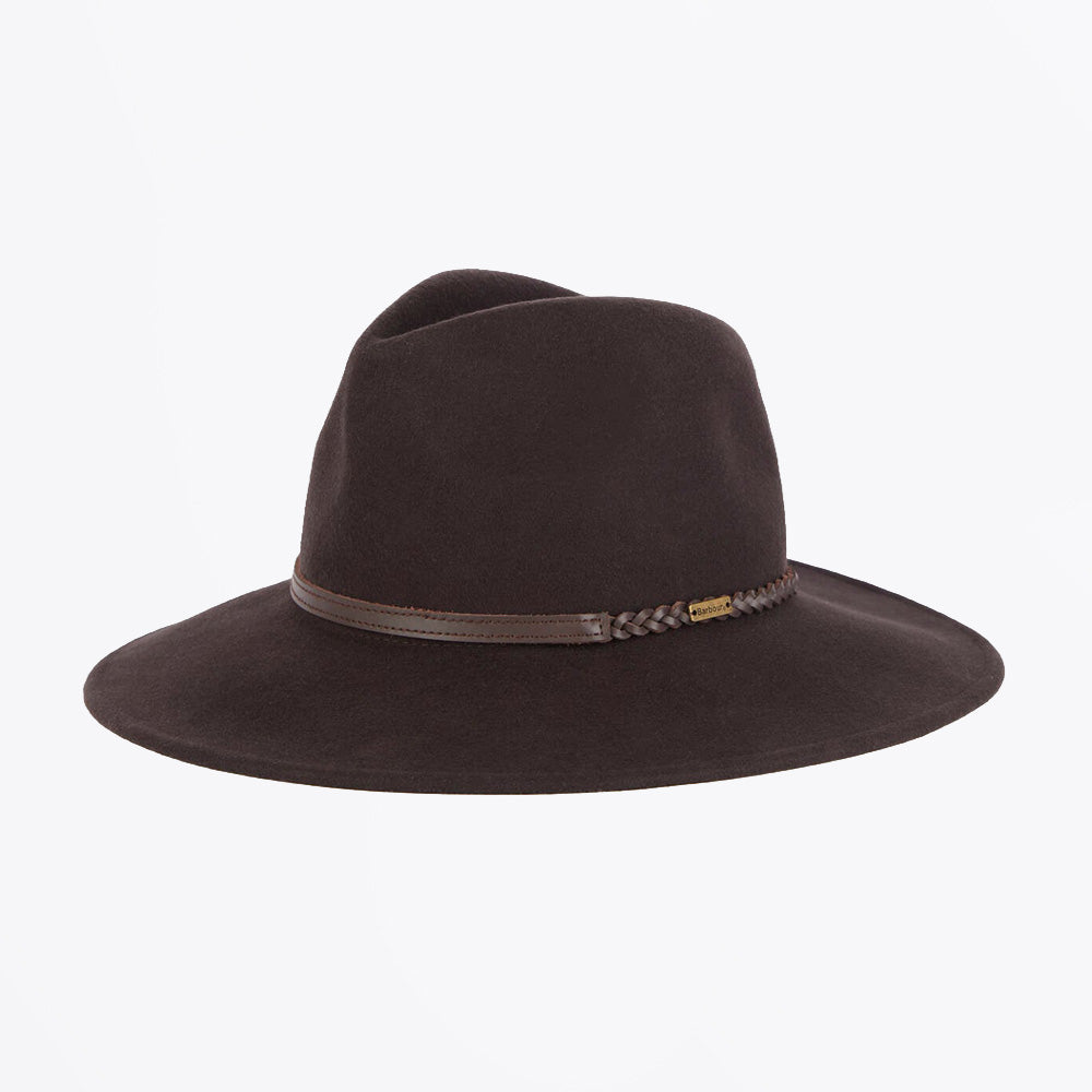 Barbour Tack Fedora - Chocolate-Praline