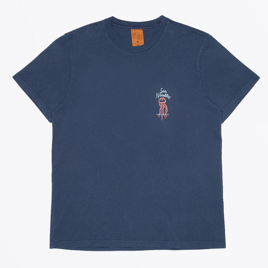 Roy Sea Noodles T-Shirt - Dark Blue