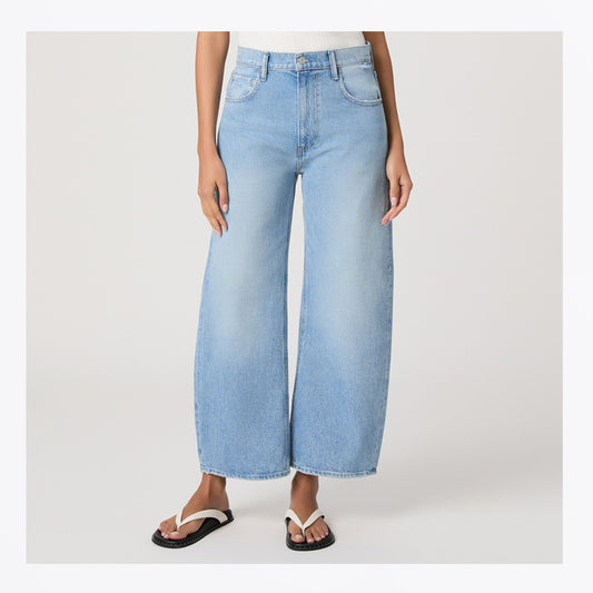 Arellia Ankle Seamed Jeans - Fauve