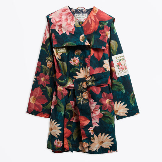 Gardenia Casual Jacket - Navy Wildflower