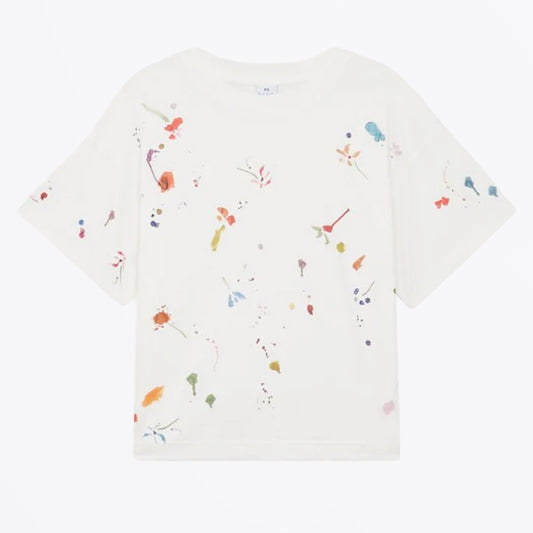 Paint Marks T-Shirt - Off White