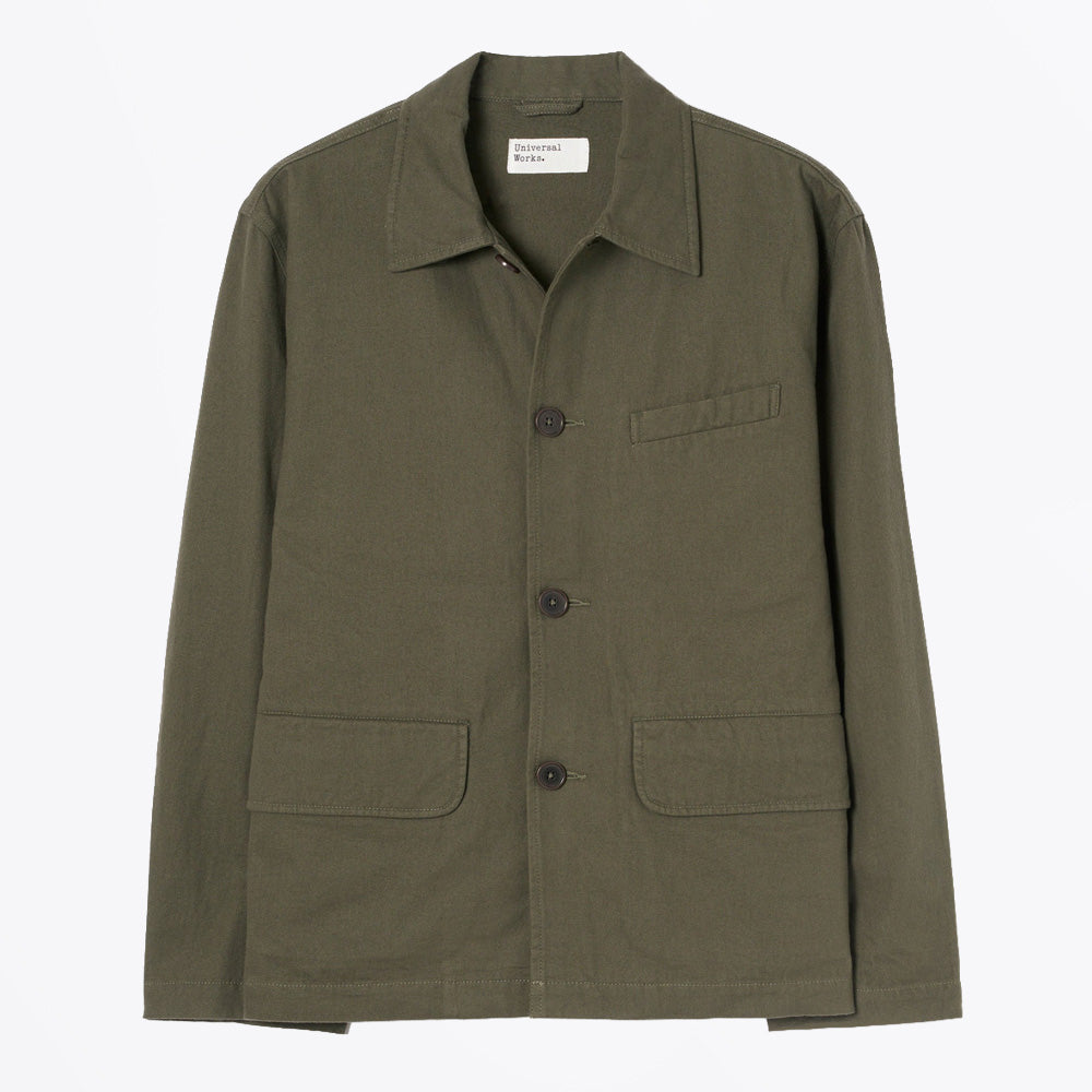 Universal Brushed Moleskin Franck Jacket - Olive