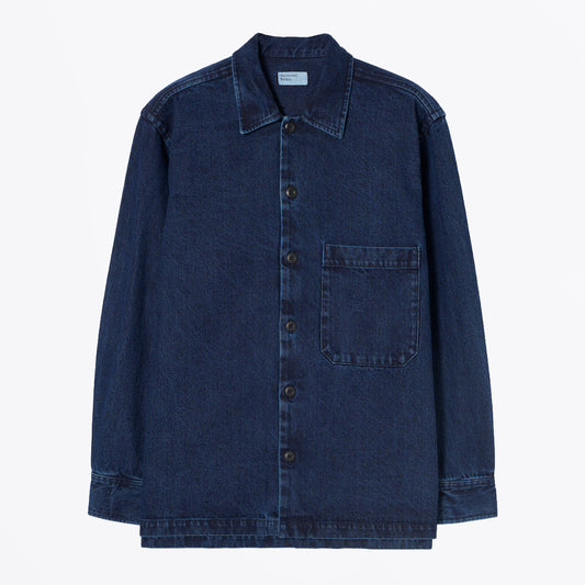 Work Denim Fatigue Shirt - Indigo