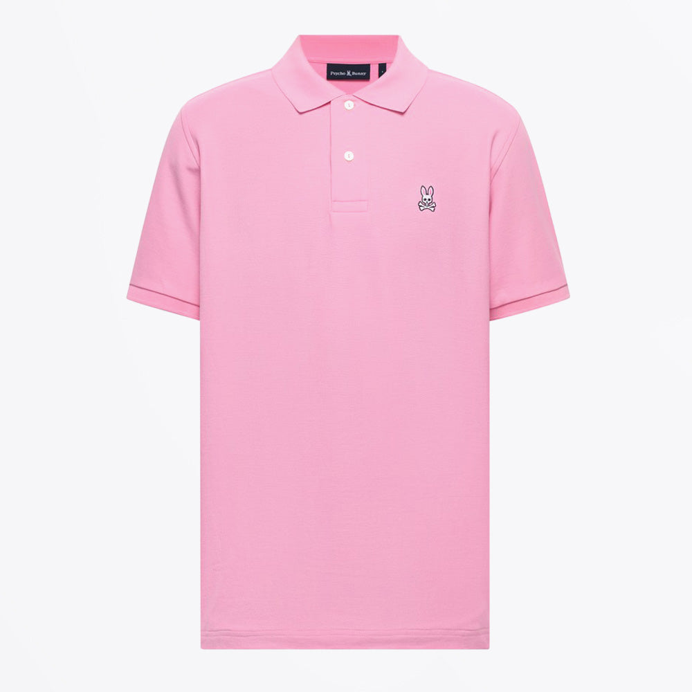 Psycho Classic Pique Polo Shirt - Begonia Pink