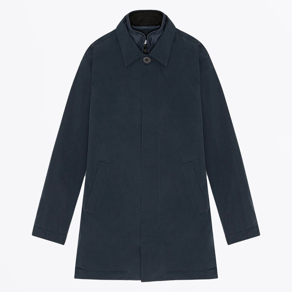 NN07 Blake Technical Primaloft Coat - Navy Blue