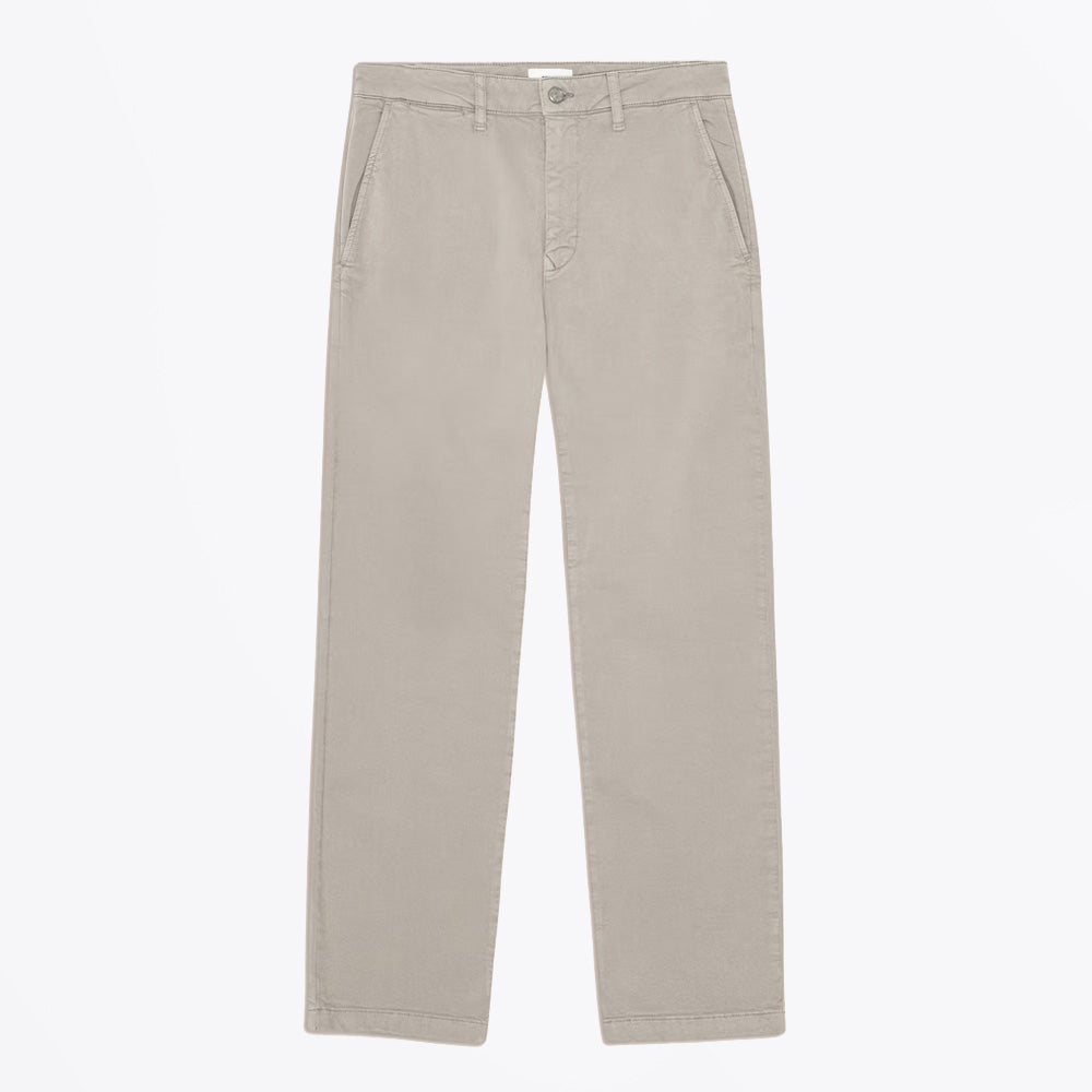 NN07 Aden Straight Leg Regular Fit Chino - Grey