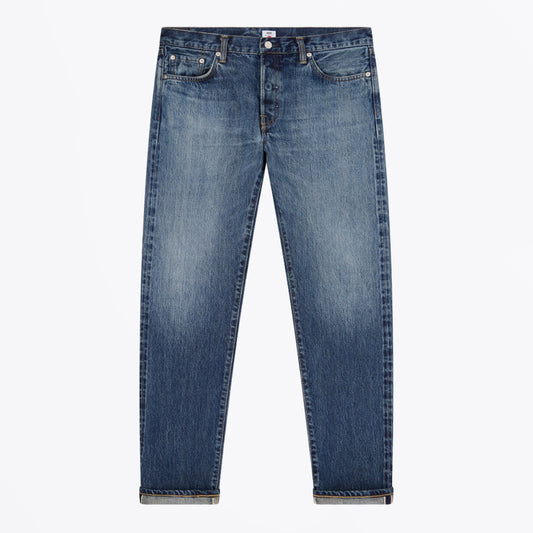 Regular Tapered Jeans - Blue - Dark Used