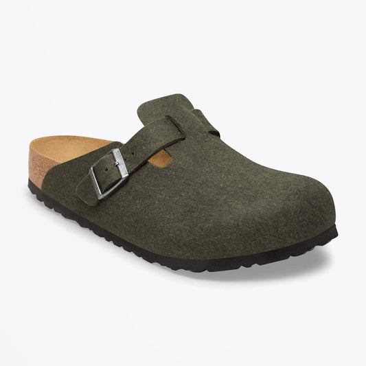 Boston Wool Clogs - Thyme