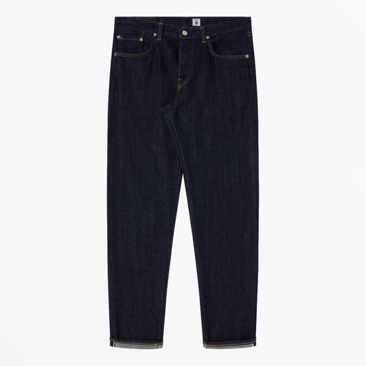 Regular Tapered Jeans - Blue-Rinsed