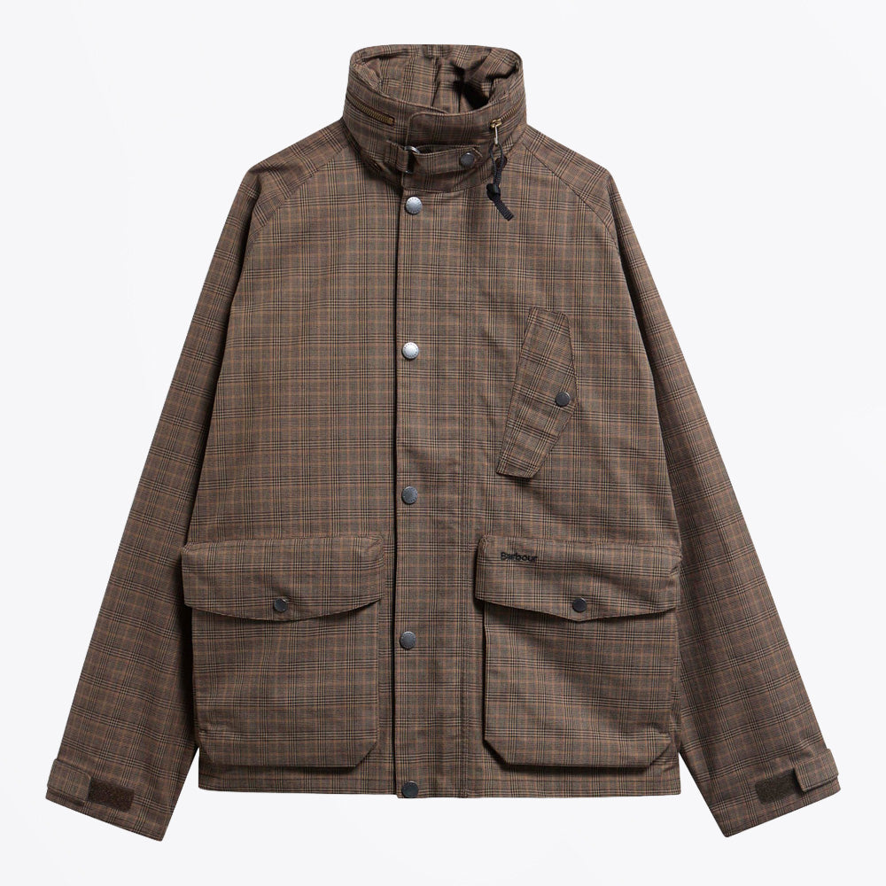 Barbour Transport Ursula Waterproof Jacket - Dark Stone