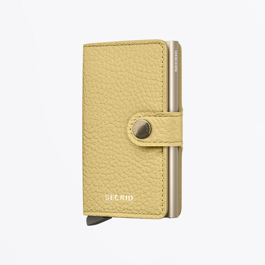 Miniwallet Pebble - Butter Yellow