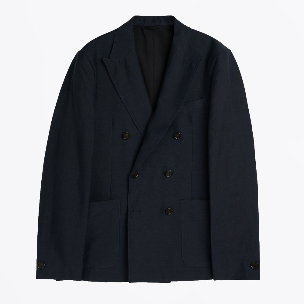 Oliver Double-Breasted Jacket Silman - Navy