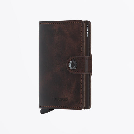 Miniwallet Vintage - Chocolate
