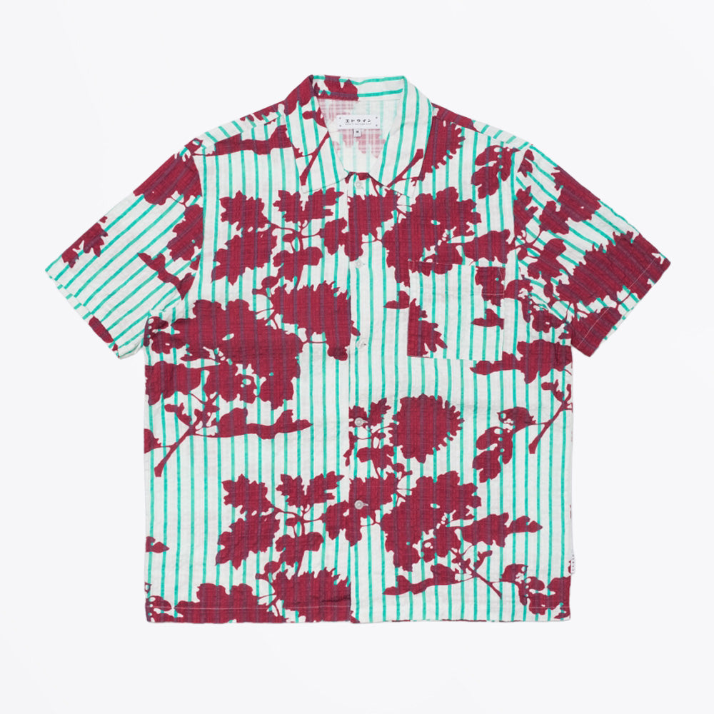 Edwin Hana To Sen Shirt SS - Multicolour