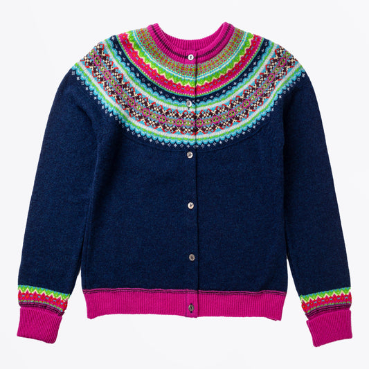 Alpine Short Cardigan - Tango