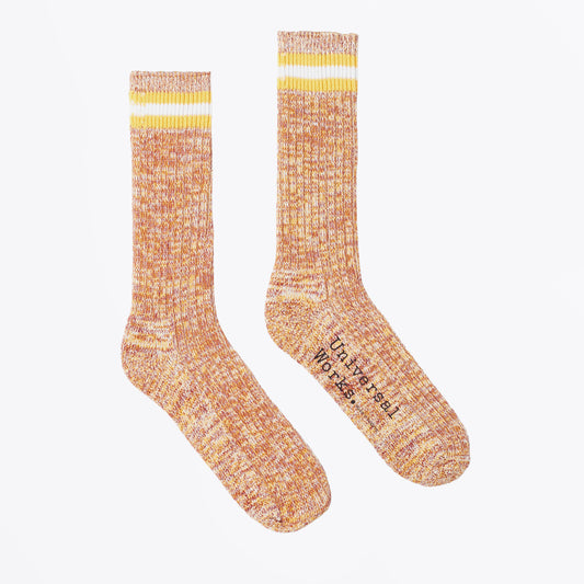 Everyday Stripe Sock - Yellow