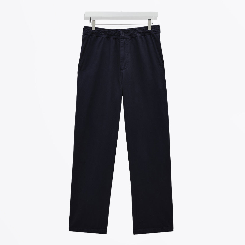 Wax Hyde Trouser Organic Cotton Twill - Navy