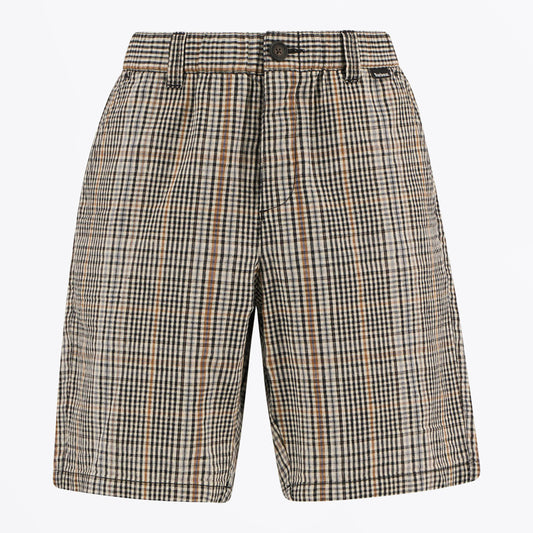 Fife Checked Short - Neutral