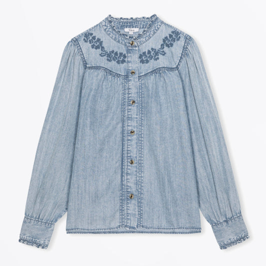 Alanna Shirt - Medium Cloud Wash