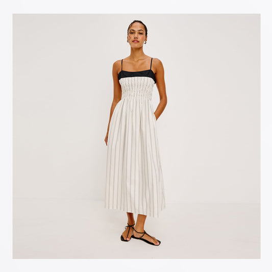 Primrose Dress - Palma Stripe
