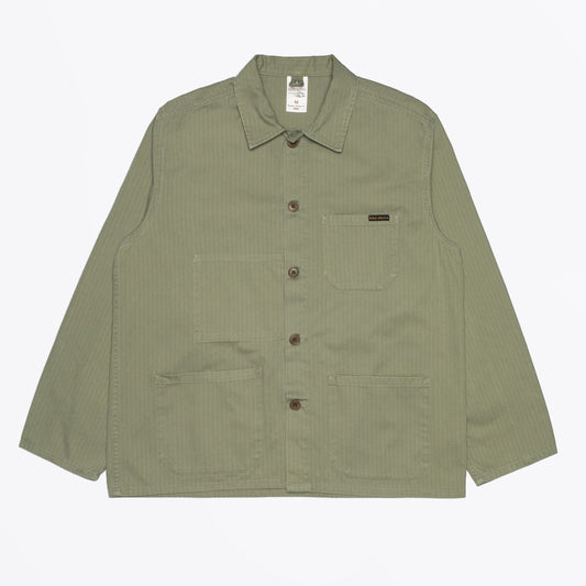 Buddy Chore Jacket Herringbone - Pale Green