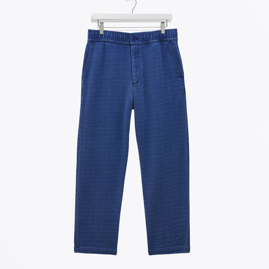 Kurt Trouser Cotton Double Cloth - Indigo