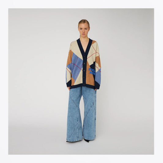 Back To School Maxi Cardigan - Blue Sea