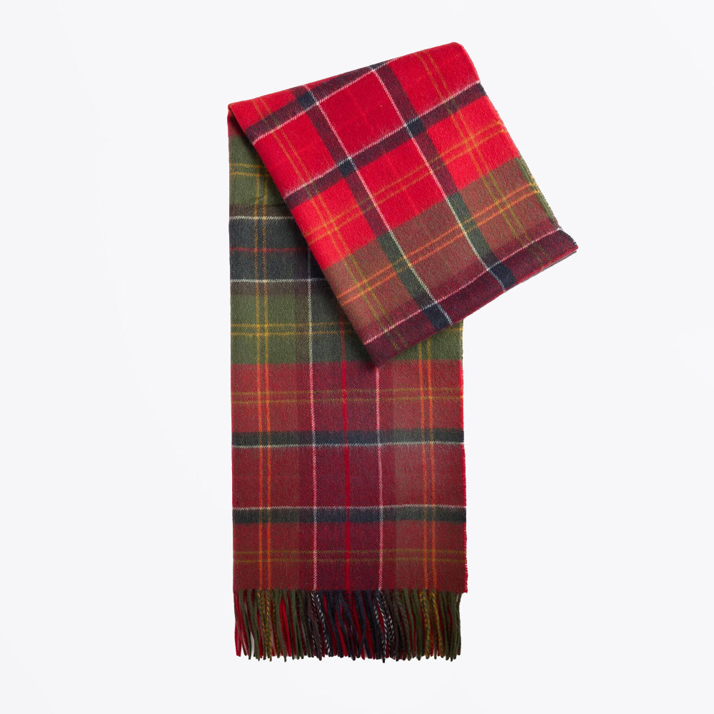 Barbour Serena Tartan Scarf - Cardinal / Classic Tartan