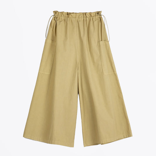 Paper Touch Culotte - Khaki