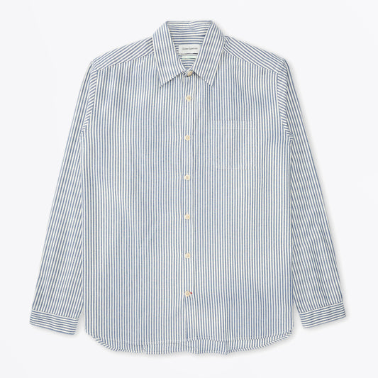 New York Special Stripe Shirt Brimham - Blue