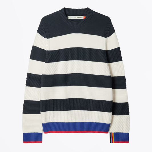 Southwold Sweater - Ecru Striped