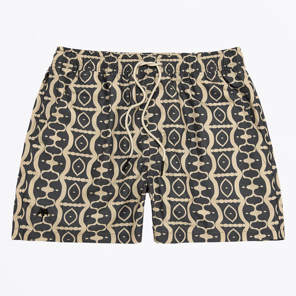 OAS Forge Hypnotise Swim Shorts - Black