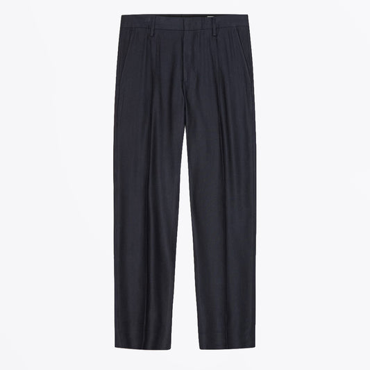 Bill Tapered Leg Regular Fit Trouser - Deep Navy