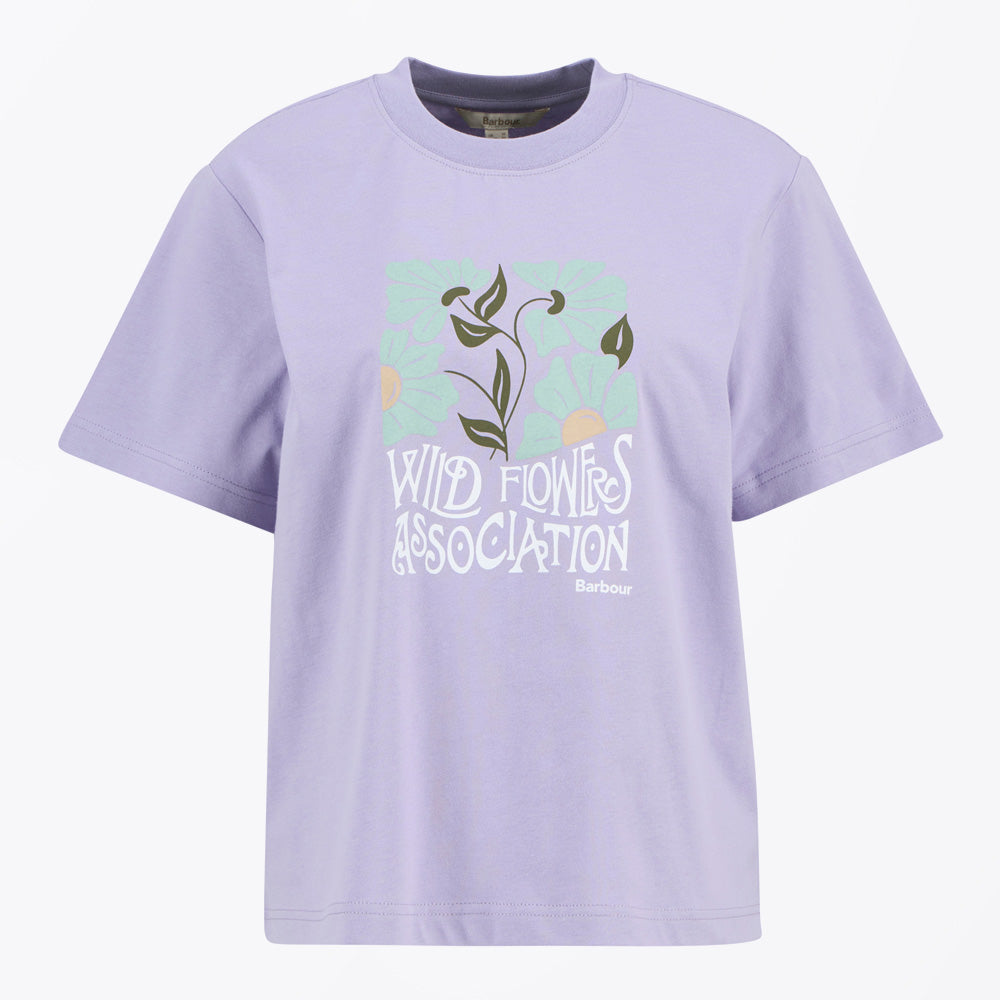 Barbour Selena T-Shirt - Heather Mist