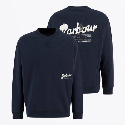 Blythe Crewneck Sweatshirt - Navy