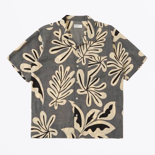 Baja Print Road Shirt - Grey