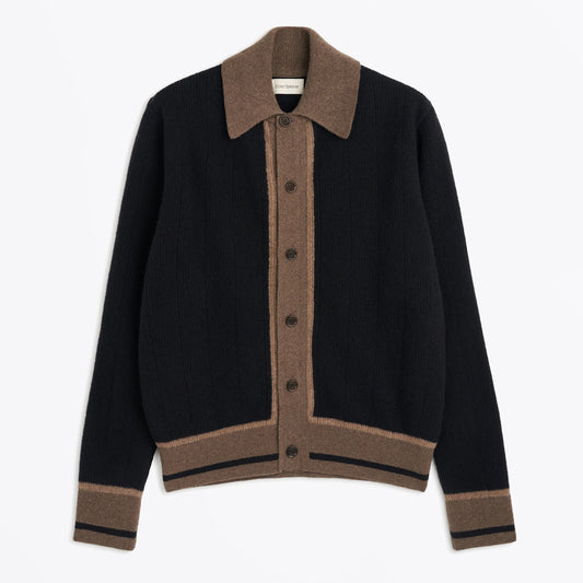 Britten Knitted Cardigan Colvin - Black