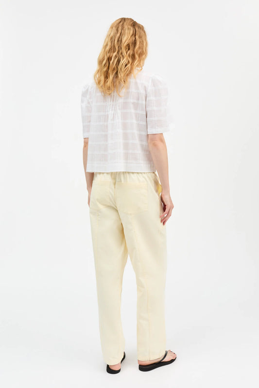 Fiore Blouse - Optic White