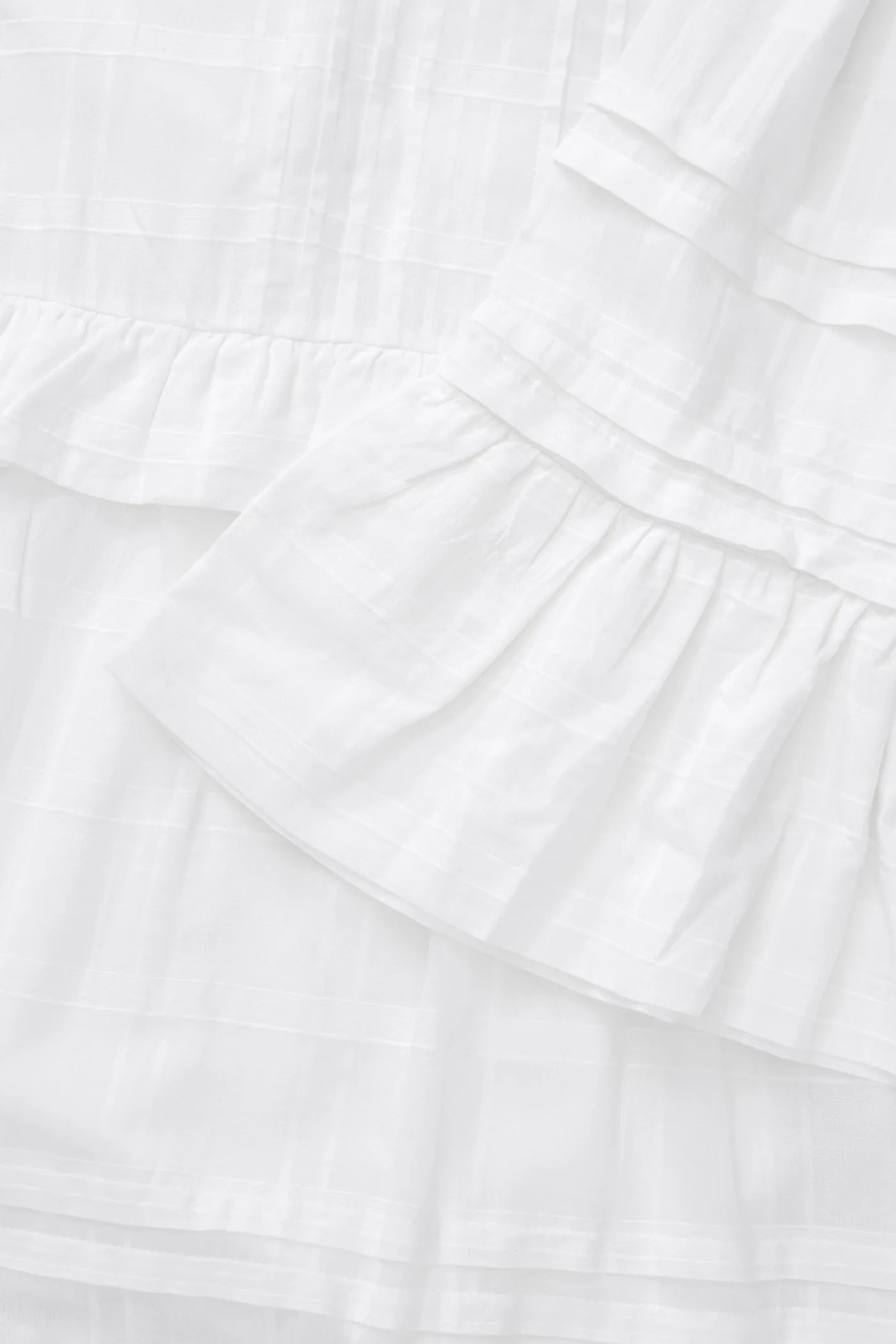 Fiore Dress - Optic White