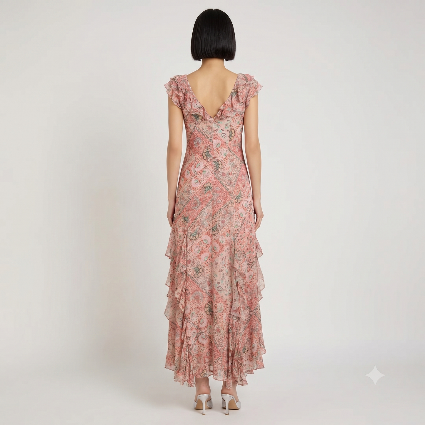 Ambika Dress - Cara Bandana Orange