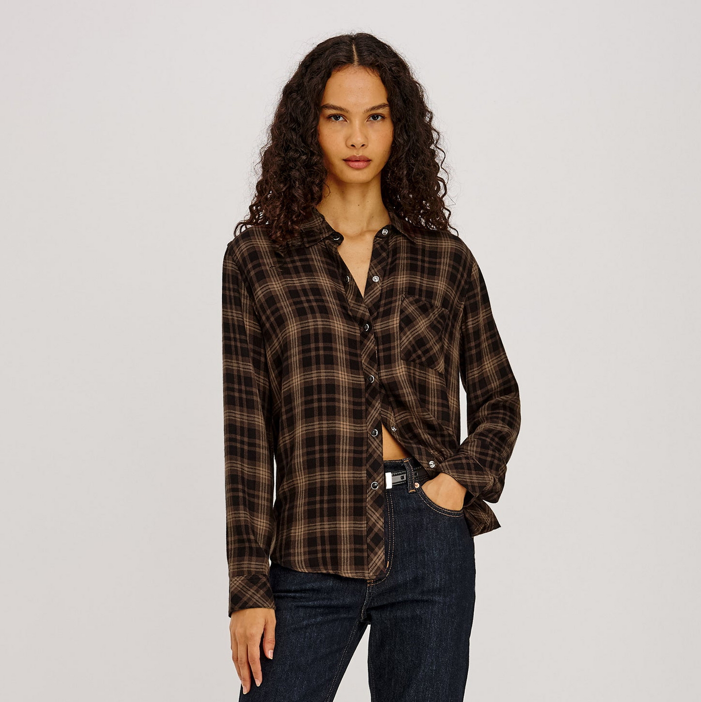Hunter Shirt - Almond Black