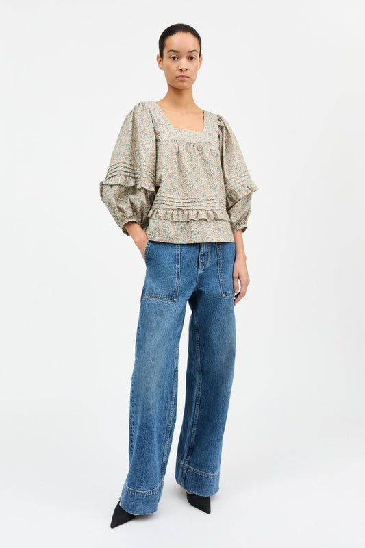 Hope Blouse - Flower Field