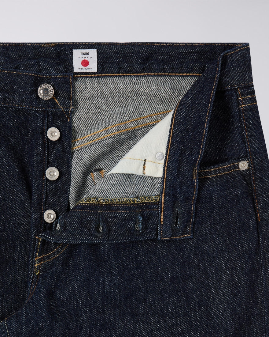 Regular Tapered Jeans - Blue-Rinsed