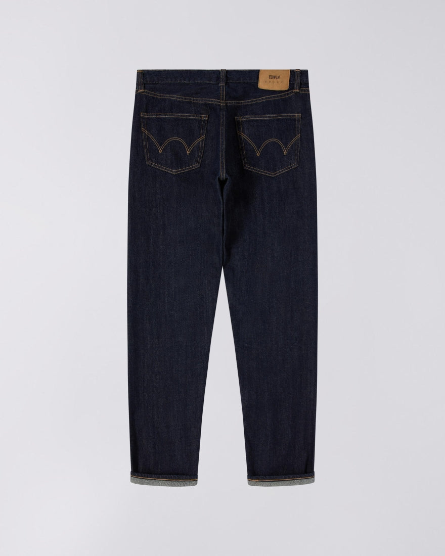 Regular Tapered Jeans - Blue-Rinsed