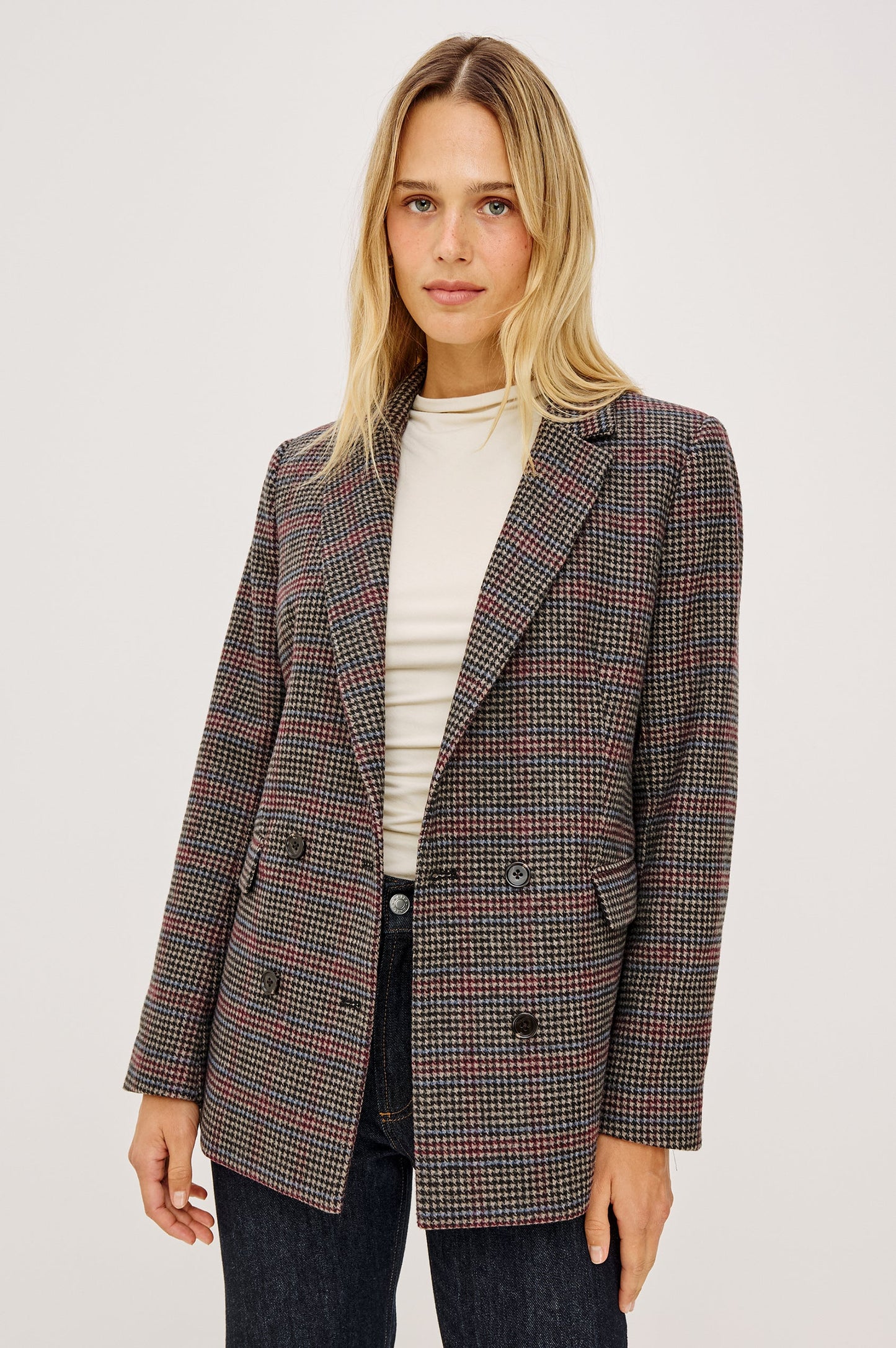 Jac Blazer - Oxford Plum
